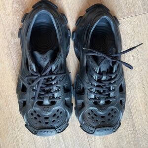 Authentic pre-loved Balenciaga HD Low Black sneakers sandal 702421-W3CES-1000